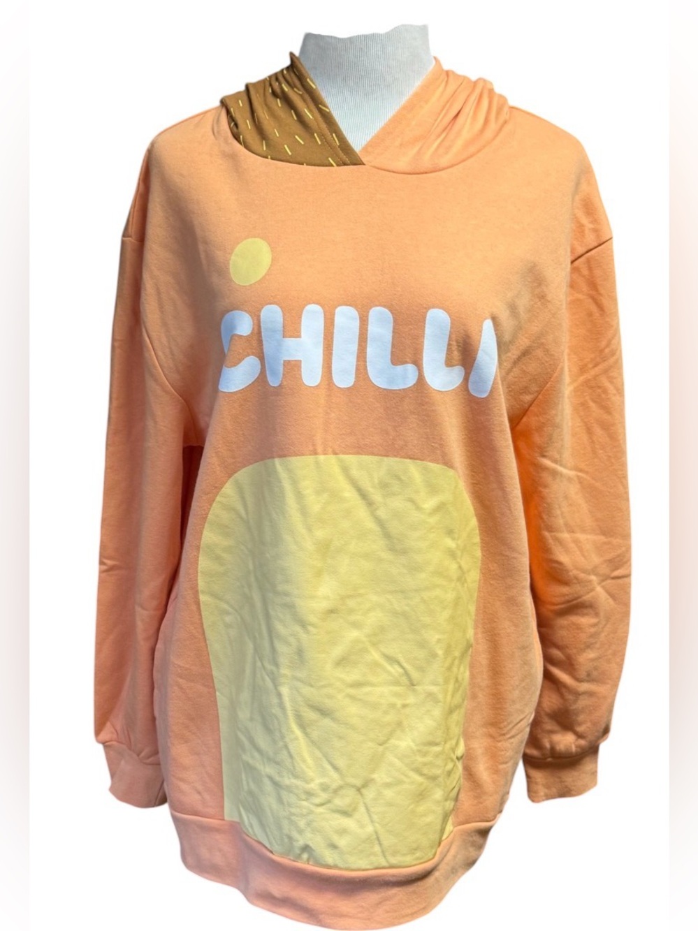 NWOT Bluey Chilli Mom Family Fleece Cosplay SZ L